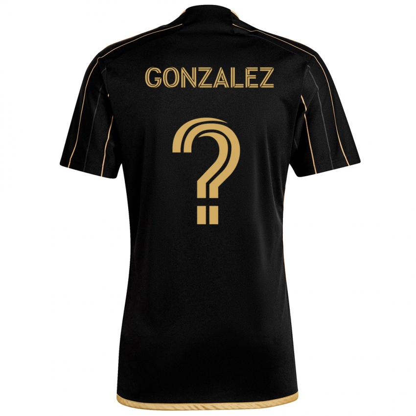 Criança Camisola Mario González #0 Ouro Preto Principal 2024/25 Camisa Brasil