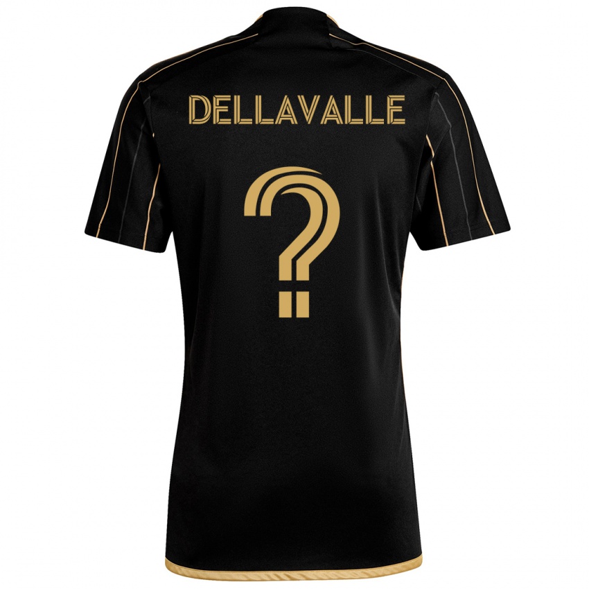 Criança Camisola Lorenzo Dellavalle #0 Ouro Preto Principal 2024/25 Camisa Brasil