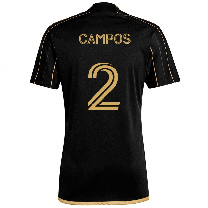 Criança Camisola Omar Campos #2 Ouro Preto Principal 2024/25 Camisa Brasil