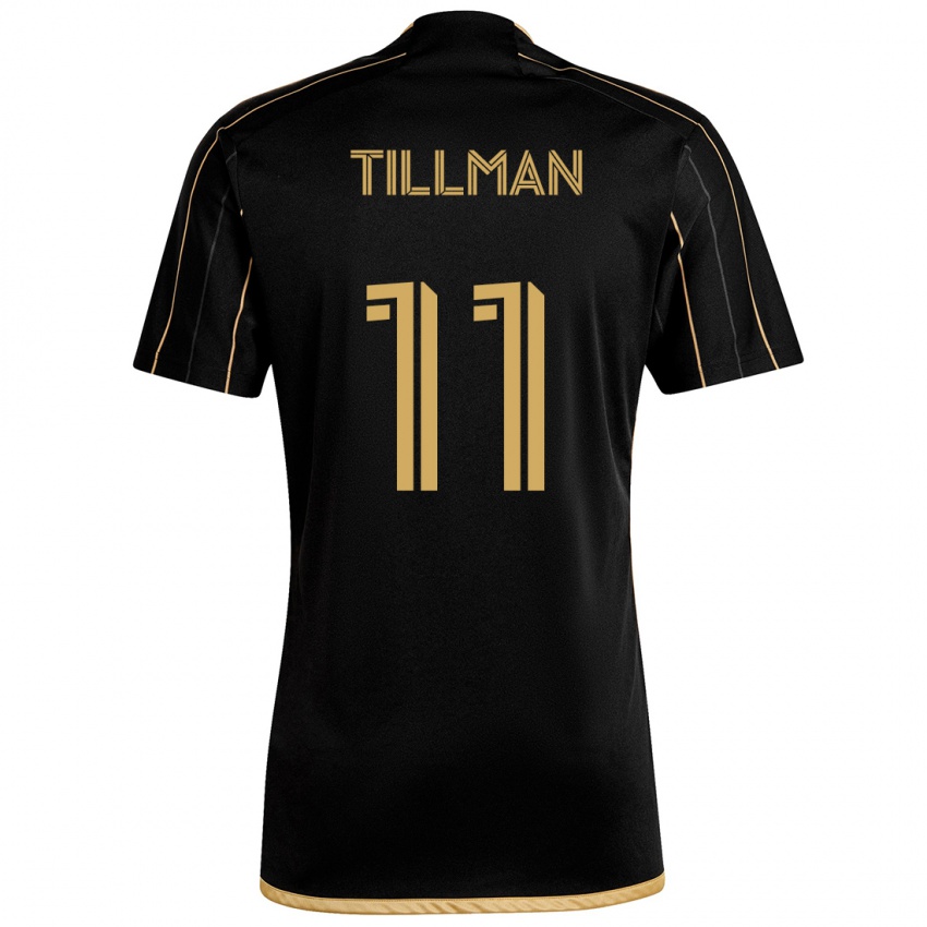 Criança Camisola Timothy Tillman #11 Ouro Preto Principal 2024/25 Camisa Brasil