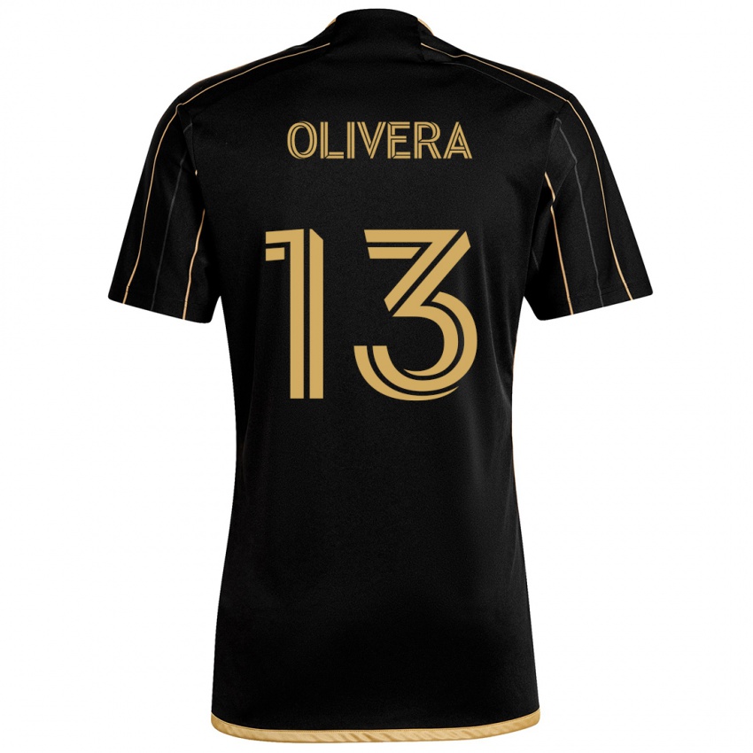 Criança Camisola Cristian Olivera #13 Ouro Preto Principal 2024/25 Camisa Brasil