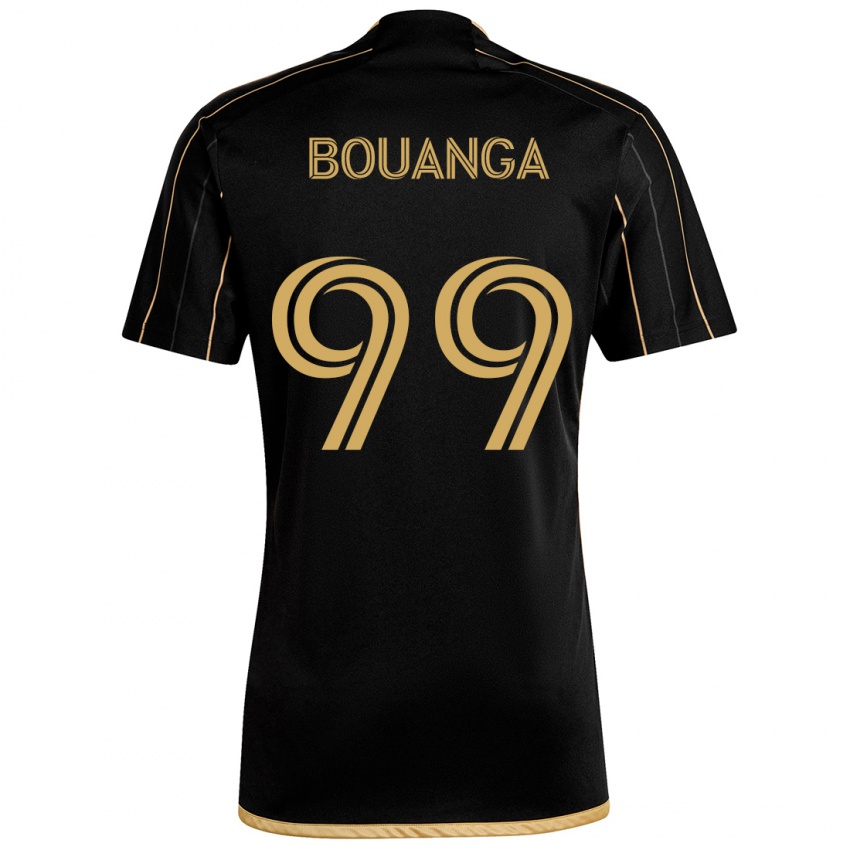 Criança Camisola Denis Bouanga #99 Ouro Preto Principal 2024/25 Camisa Brasil