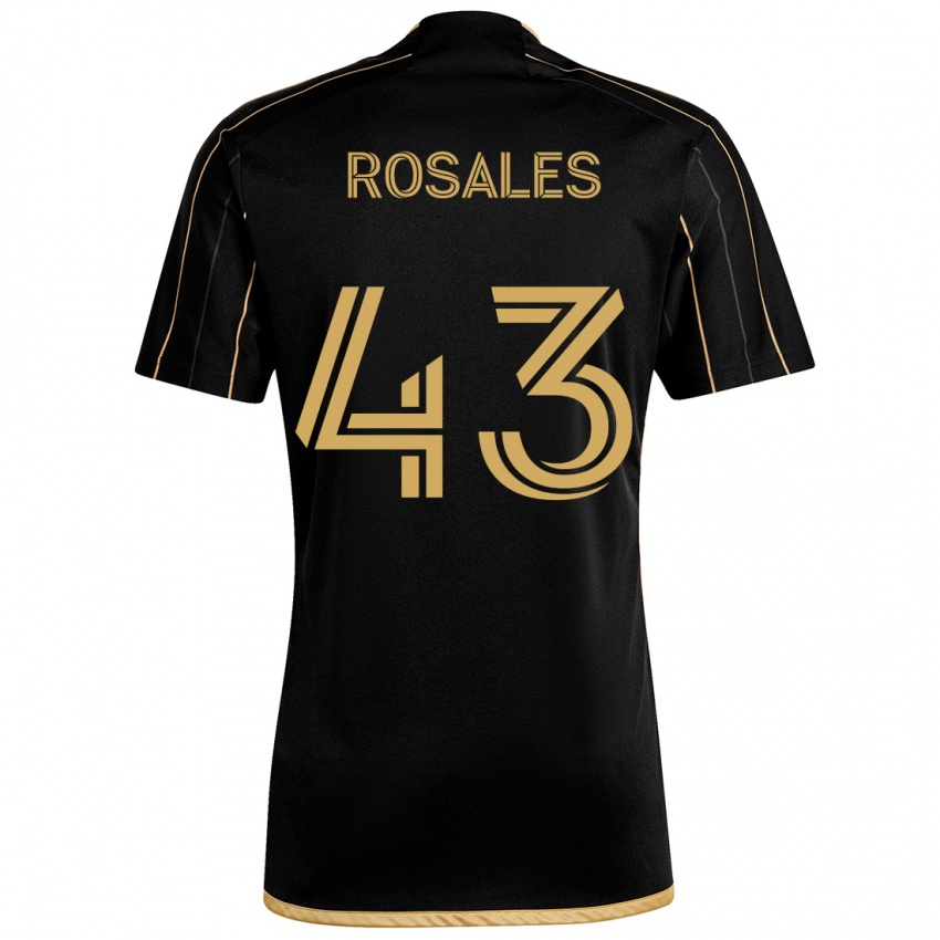 Criança Camisola Diego Rosales #43 Ouro Preto Principal 2024/25 Camisa Brasil