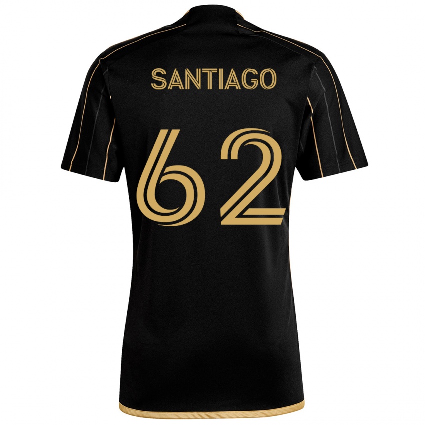 Criança Camisola Joshua Santiago #62 Ouro Preto Principal 2024/25 Camisa Brasil