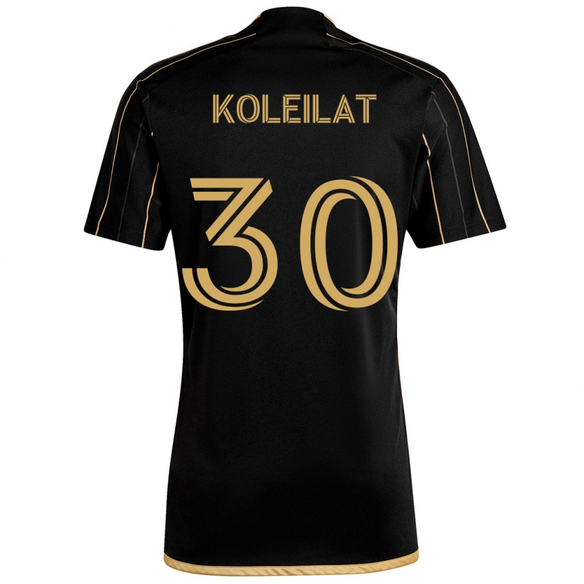 Criança Camisola Jassem Koleilat #30 Ouro Preto Principal 2024/25 Camisa Brasil