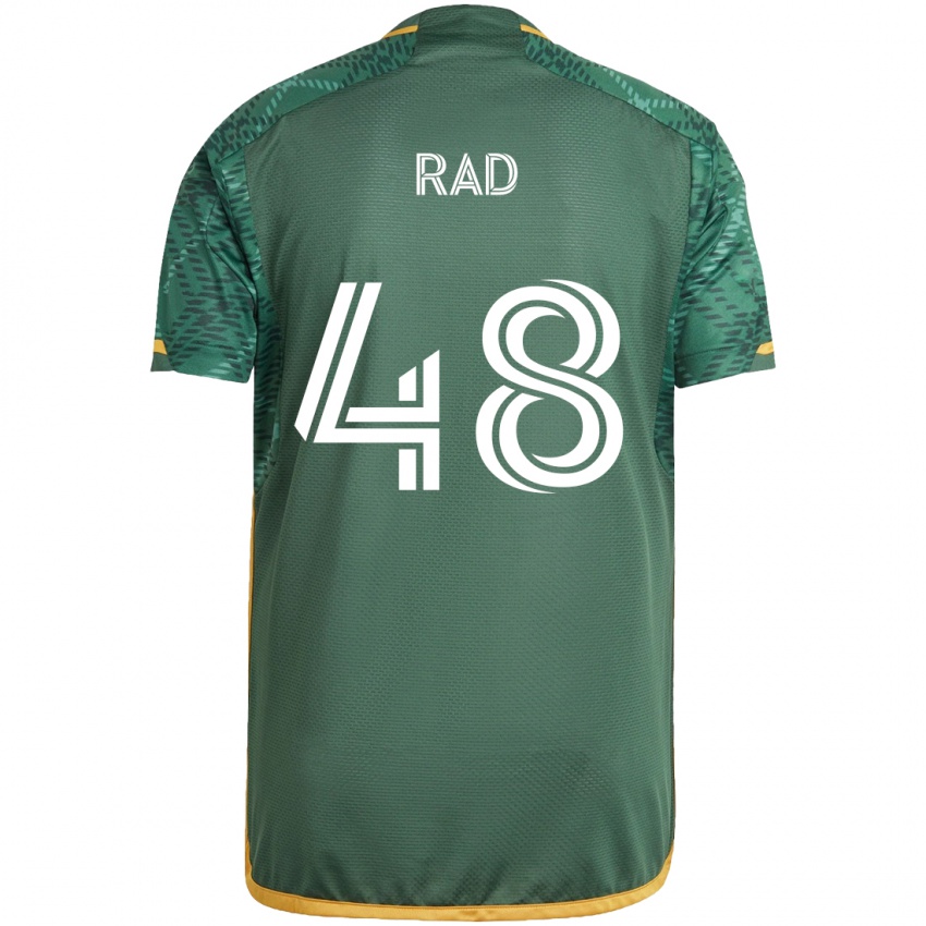 Criança Camisola Kaveh Rad #48 Green Orange Principal 2024/25 Camisa Brasil