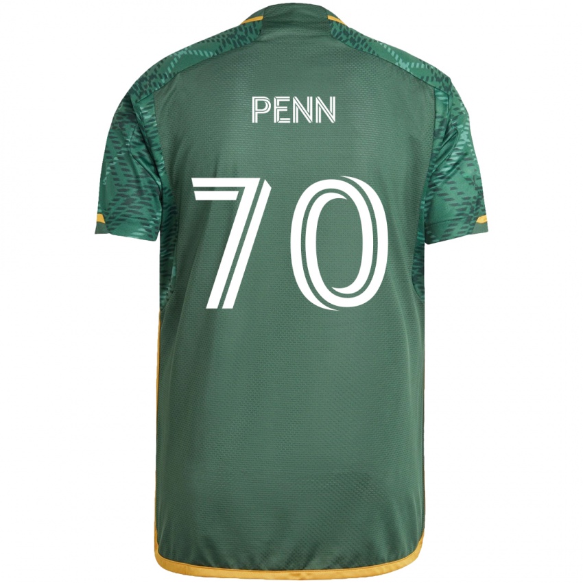 Criança Camisola Josh Penn #70 Green Orange Principal 2024/25 Camisa Brasil