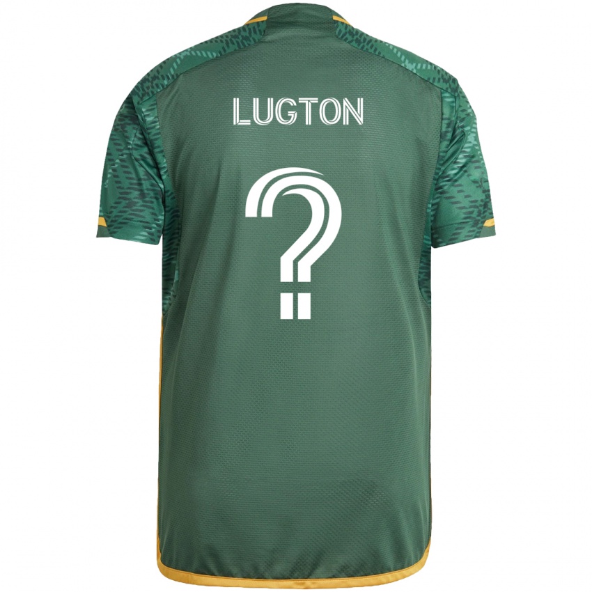 Criança Camisola Callum Lugton #0 Green Orange Principal 2024/25 Camisa Brasil