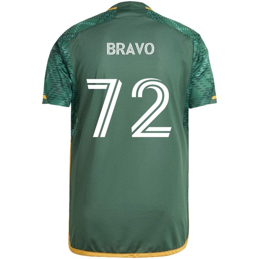 Criança Camisola Julian Bravo #72 Green Orange Principal 2024/25 Camisa Brasil