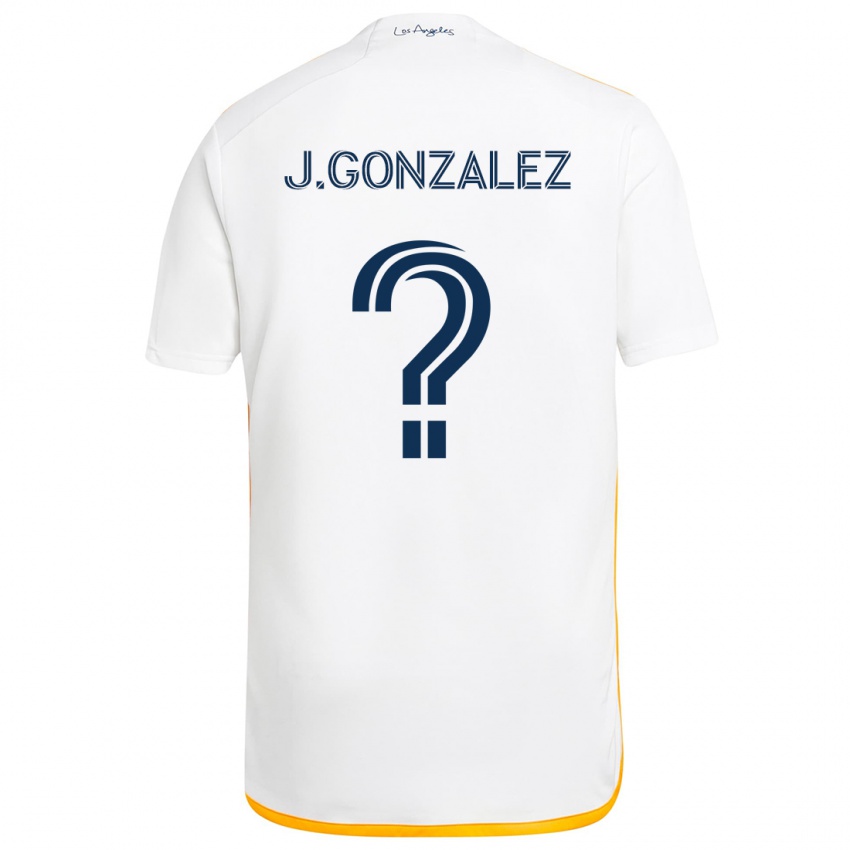 Criança Camisola Jesse Gonzalez #0 Branco Amarelo Principal 2024/25 Camisa Brasil