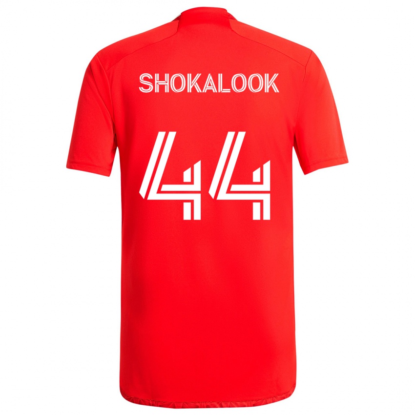 Criança Camisola Jason Shokalook #44 Vermelho Branco Principal 2024/25 Camisa Brasil