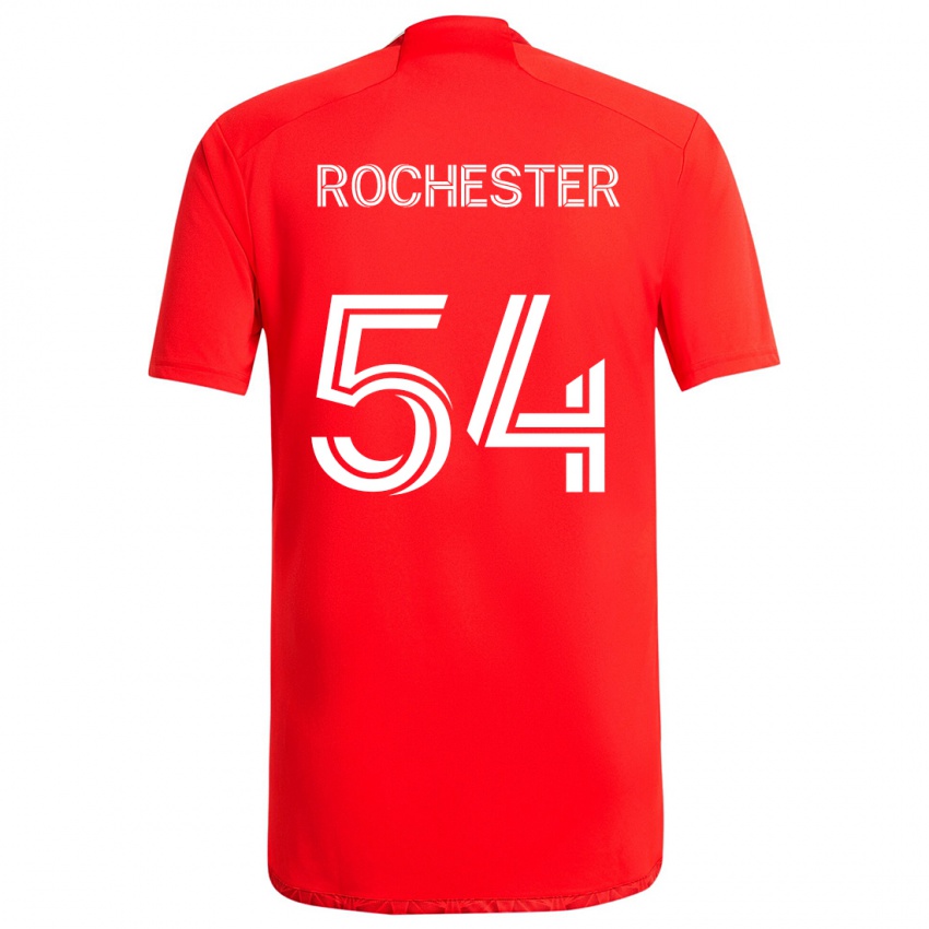 Criança Camisola Lamonth Rochester #54 Vermelho Branco Principal 2024/25 Camisa Brasil