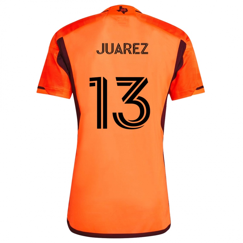 Criança Camisola Jathan Juarez #13 Laranja Preto Principal 2024/25 Camisa Brasil