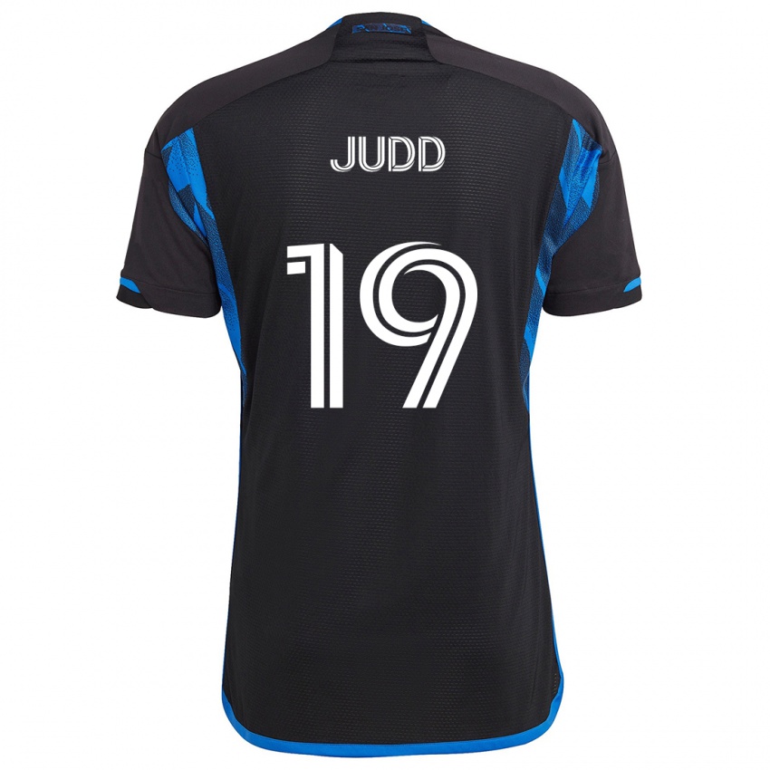 Criança Camisola Preston Judd #19 Azul Preto Principal 2024/25 Camisa Brasil