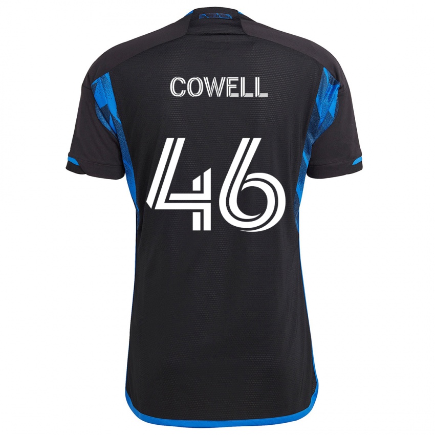 Criança Camisola Chance Cowell #46 Azul Preto Principal 2024/25 Camisa Brasil