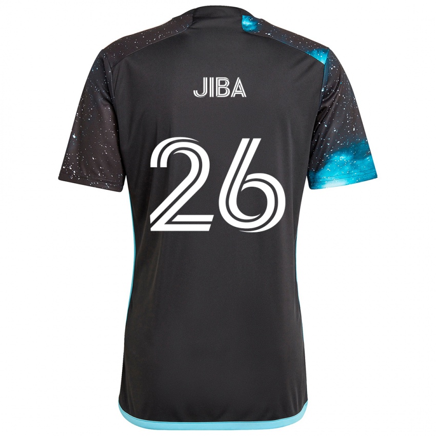 Criança Camisola Ryen Jiba #26 Preto Azul Principal 2024/25 Camisa Brasil