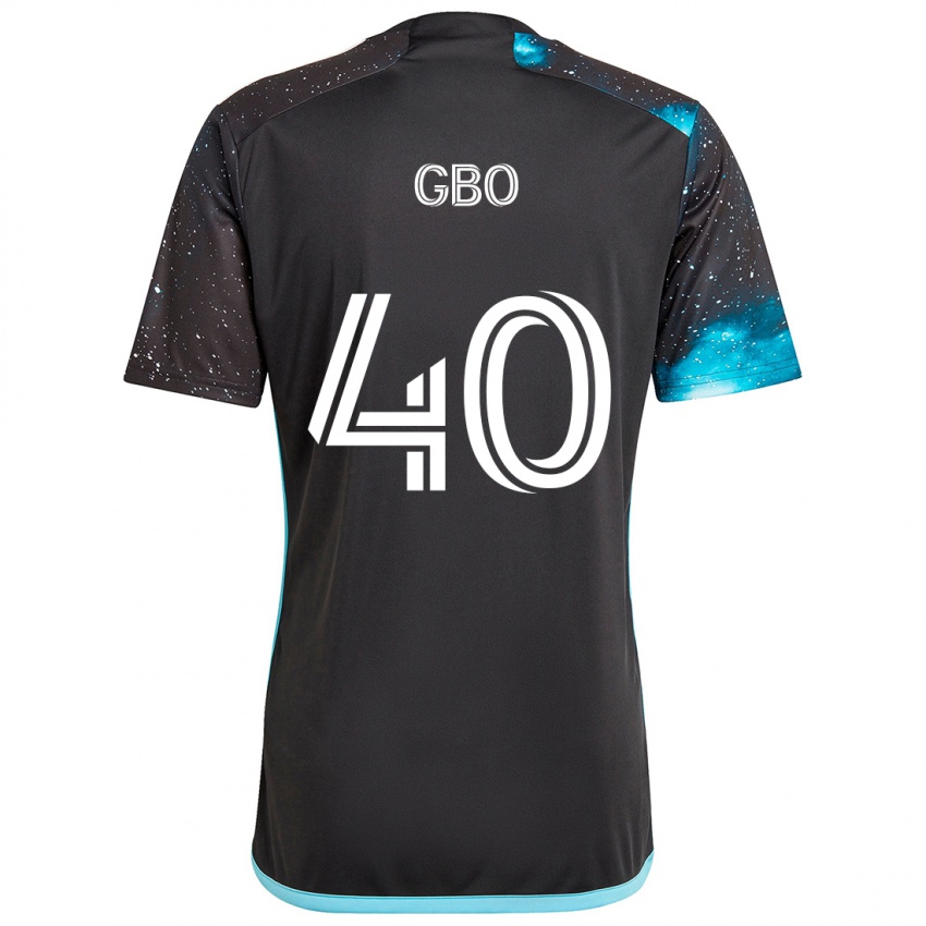 Criança Camisola Cedrik Gbo #40 Preto Azul Principal 2024/25 Camisa Brasil