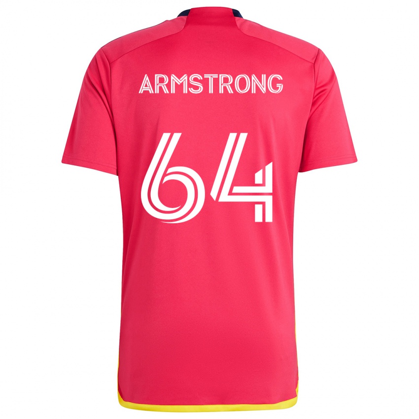 Criança Camisola Dida Armstrong #64 Vermelho Azul Principal 2024/25 Camisa Brasil