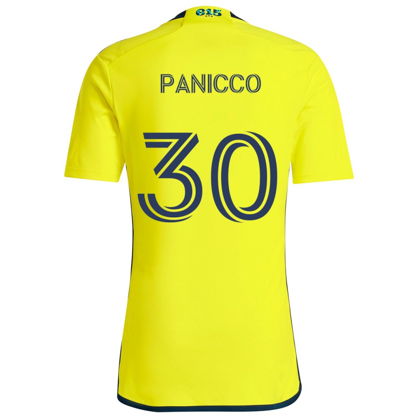 Criança Camisola Elliot Panicco #30 Amarelo Azul Principal 2024/25 Camisa Brasil