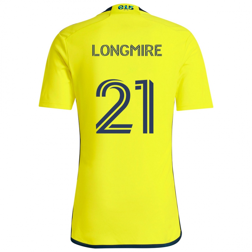 Criança Camisola Ahmed Longmire #21 Amarelo Azul Principal 2024/25 Camisa Brasil