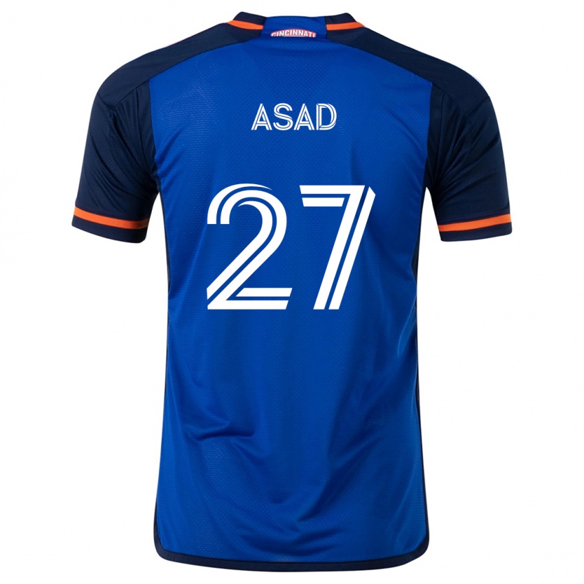 Criança Camisola Yamil Asad #27 Branco Azulado Principal 2024/25 Camisa Brasil