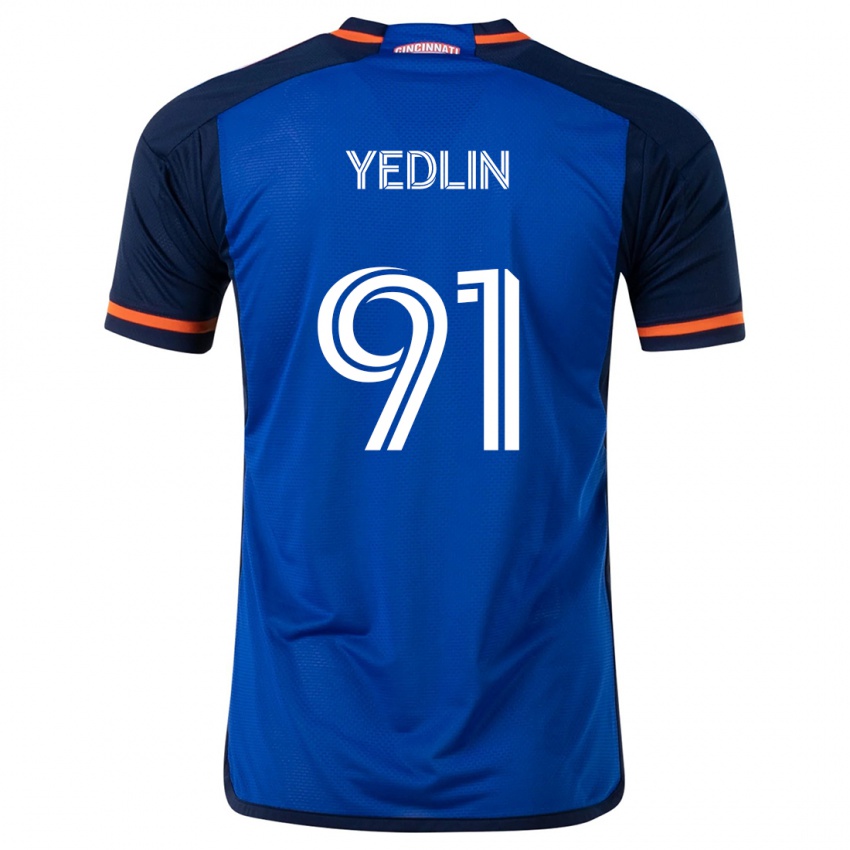 Criança Camisola Deandre Yedlin #91 Branco Azulado Principal 2024/25 Camisa Brasil