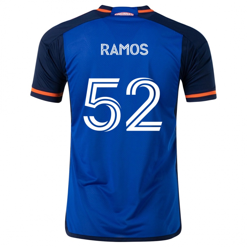 Criança Camisola Yair Ramos #52 Branco Azulado Principal 2024/25 Camisa Brasil