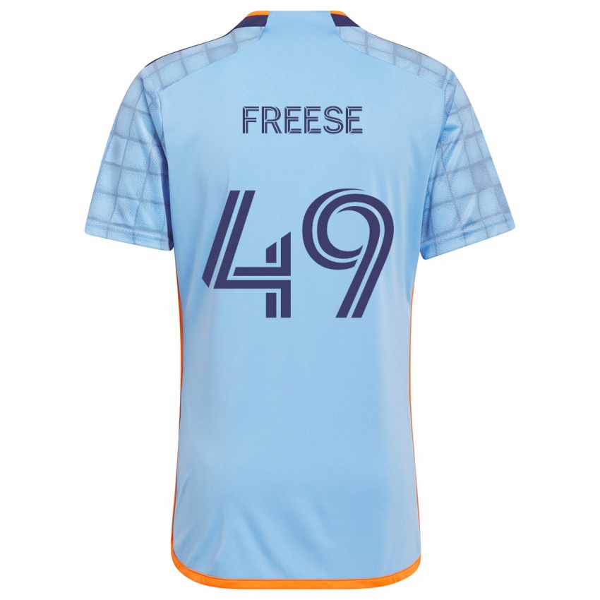 Criança Camisola Matt Freese #49 Azul Laranja Principal 2024/25 Camisa Brasil