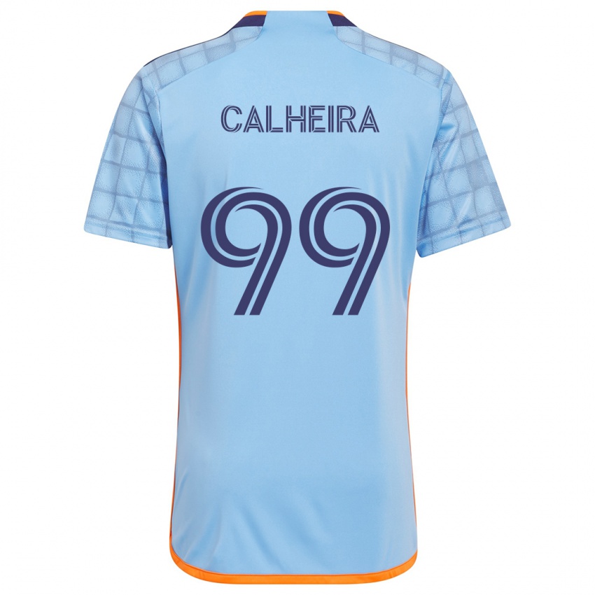 Criança Camisola Taylor Calheira #99 Azul Laranja Principal 2024/25 Camisa Brasil