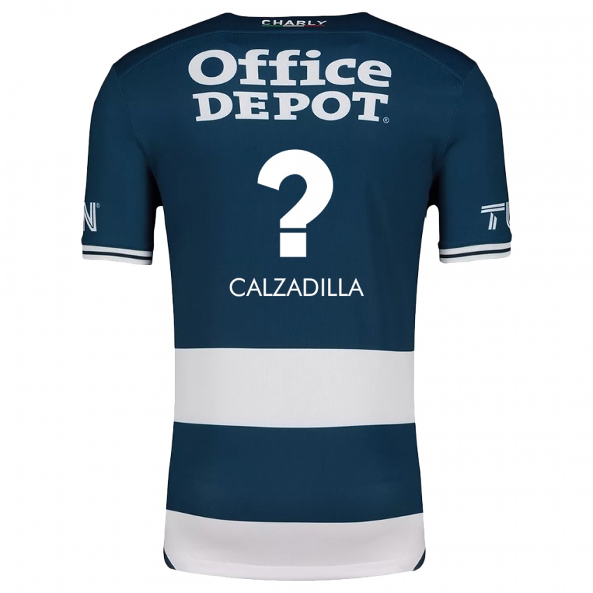 Criança Camisola Luis Calzadilla #0 Branco Azulado Principal 2024/25 Camisa Brasil