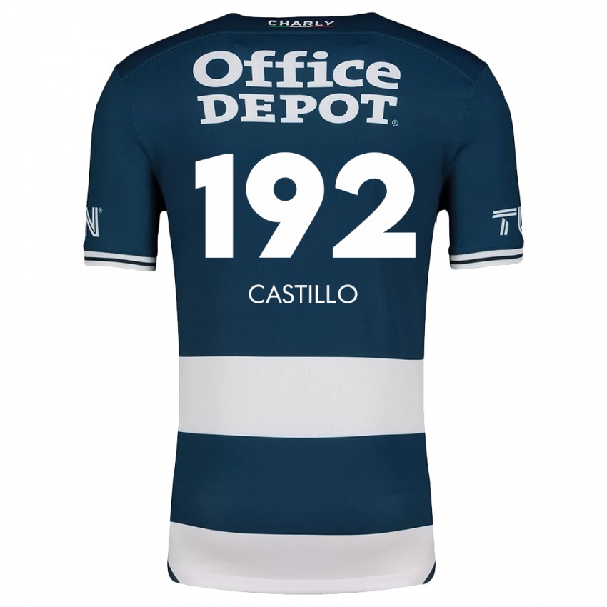 Criança Camisola José Castillo #192 Branco Azulado Principal 2024/25 Camisa Brasil