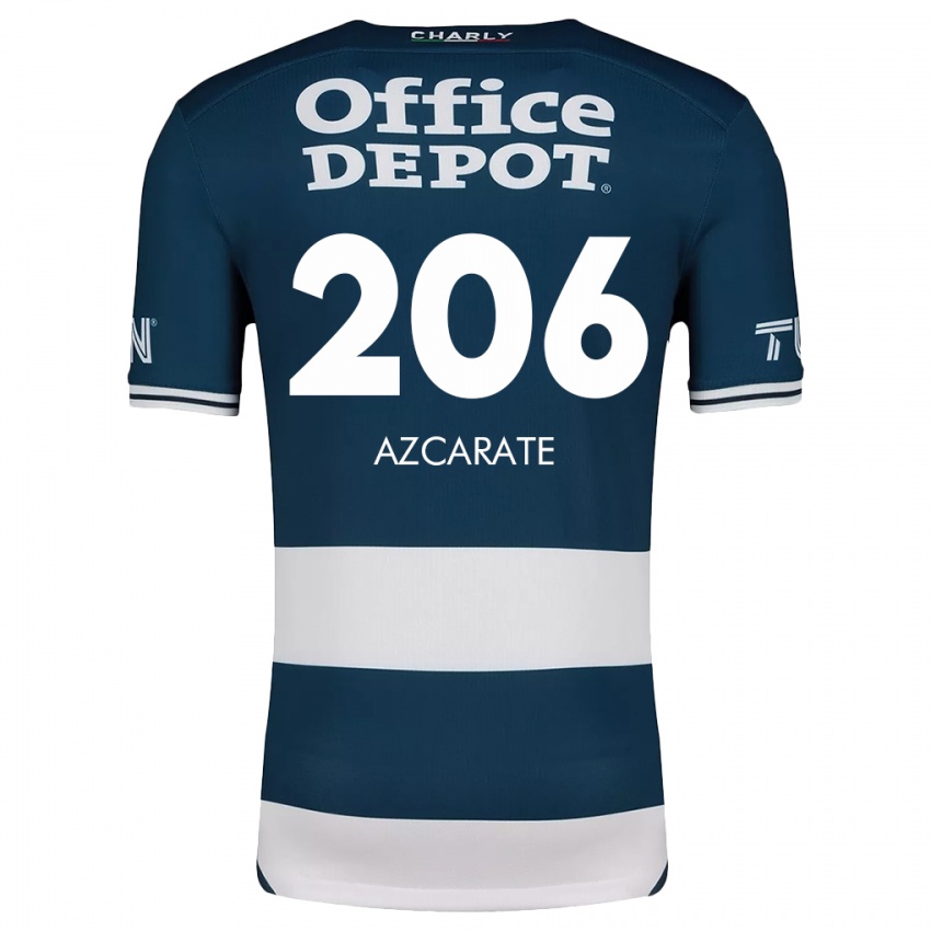 Criança Camisola Yerar Azcárate #206 Branco Azulado Principal 2024/25 Camisa Brasil