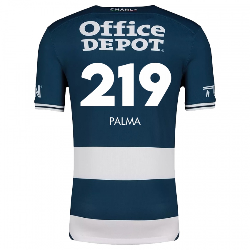 Criança Camisola Pablo Palma #219 Branco Azulado Principal 2024/25 Camisa Brasil