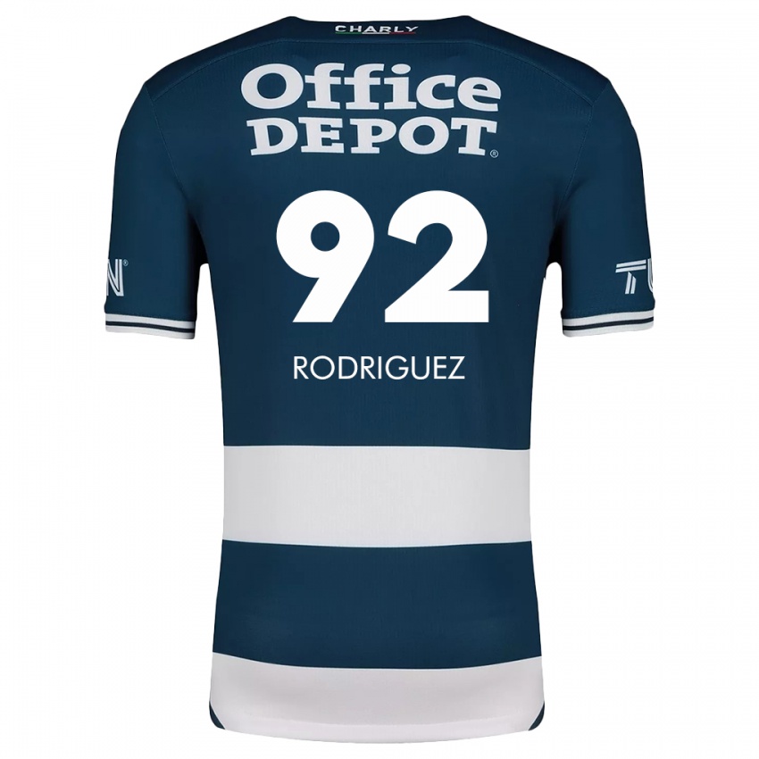 Criança Camisola Sergio Rodríguez #92 Branco Azulado Principal 2024/25 Camisa Brasil