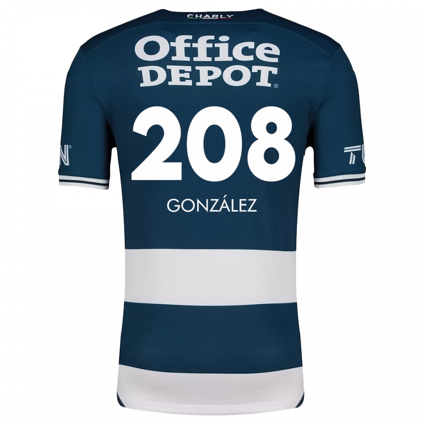 Criança Camisola Osvaldo González #208 Branco Azulado Principal 2024/25 Camisa Brasil