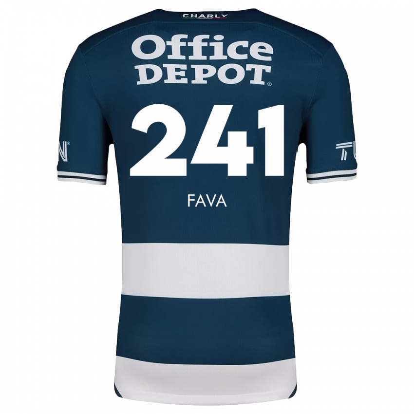 Criança Camisola Marco Fava #241 Branco Azulado Principal 2024/25 Camisa Brasil