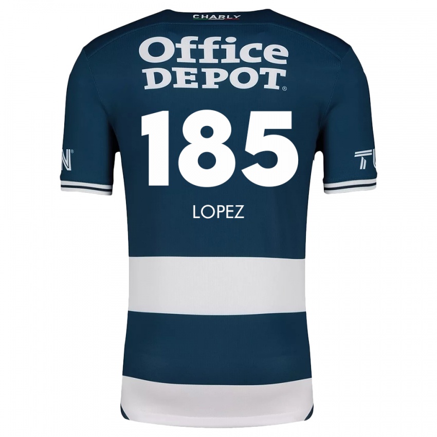 Criança Camisola René López #185 Branco Azulado Principal 2024/25 Camisa Brasil