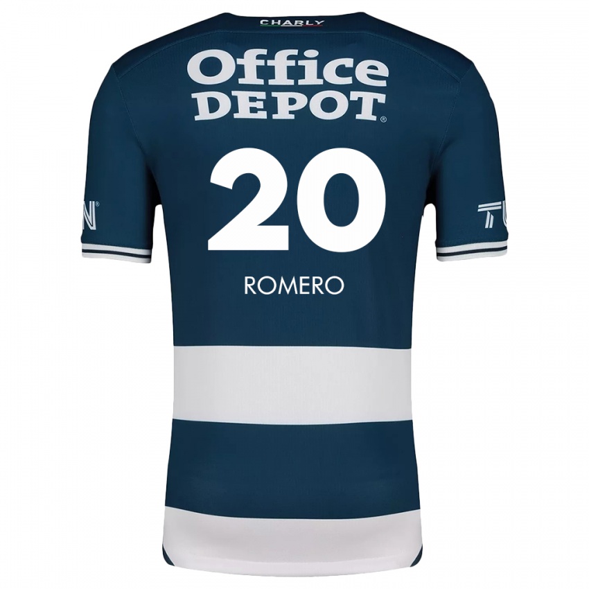 Criança Camisola Tamara Romero #20 Branco Azulado Principal 2024/25 Camisa Brasil