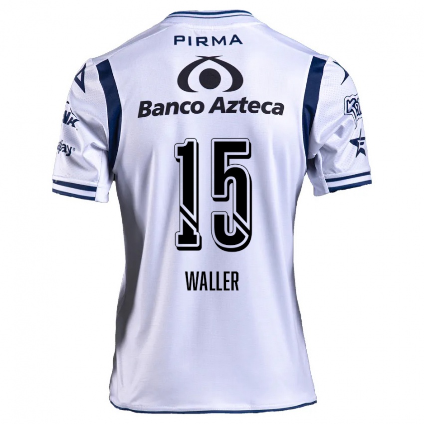 Criança Camisola Facundo Waller #15 Branco Azul Marinho Principal 2024/25 Camisa Brasil