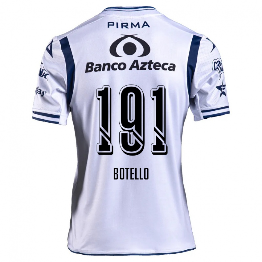 Criança Camisola Octavio Botello #191 Branco Azul Marinho Principal 2024/25 Camisa Brasil