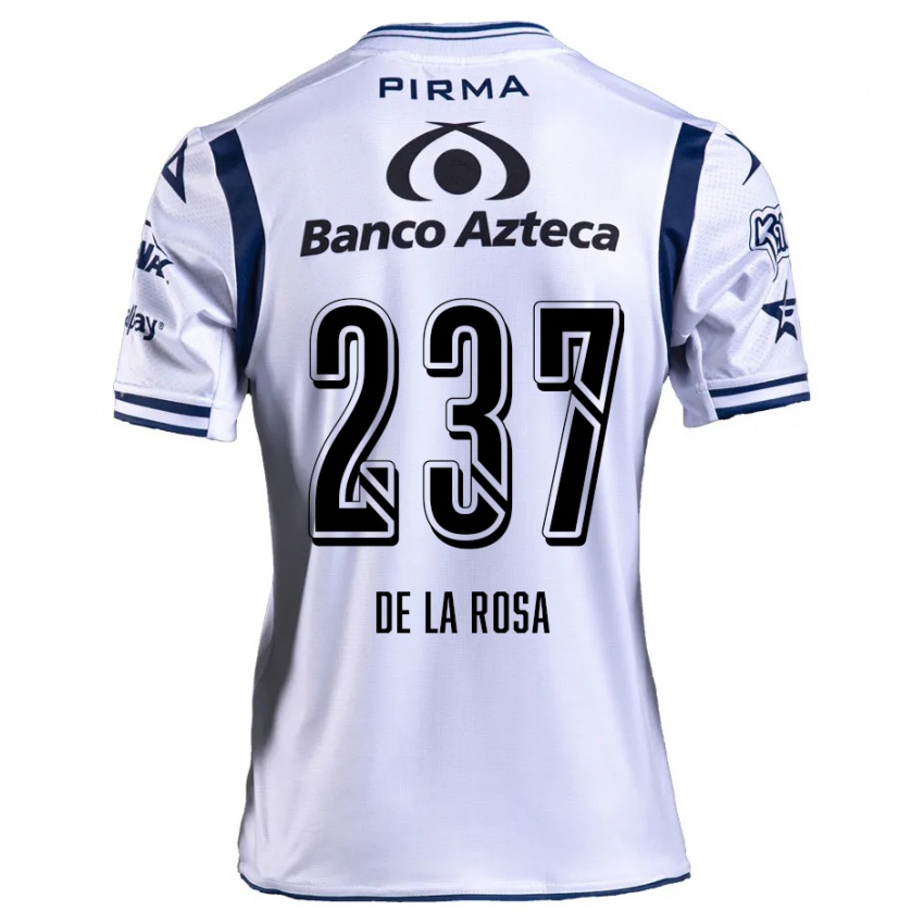 Criança Camisola Álvaro De La Rosa #237 Branco Azul Marinho Principal 2024/25 Camisa Brasil