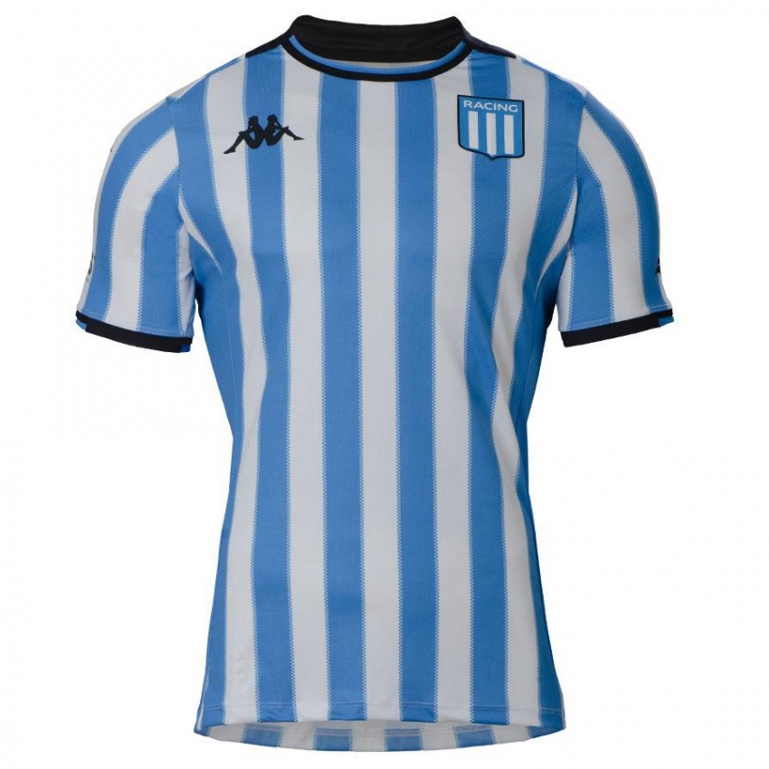 Criança Camisola Agustin Almendra #32 Azul Branco Preto Principal 2024/25 Camisa Brasil