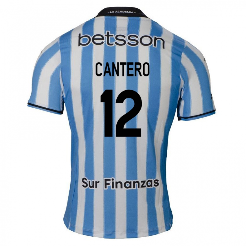 Criança Camisola Milton Cantero #12 Azul Branco Preto Principal 2024/25 Camisa Brasil