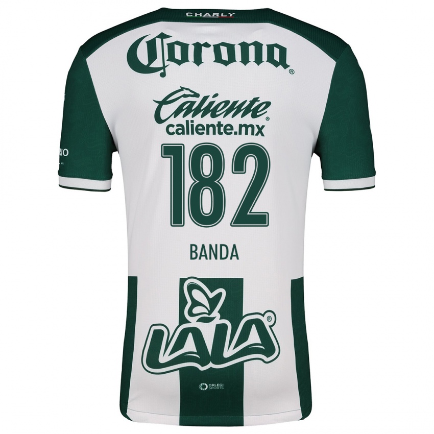 Criança Camisola Iker Banda #182 Verde Branco Principal 2024/25 Camisa Brasil