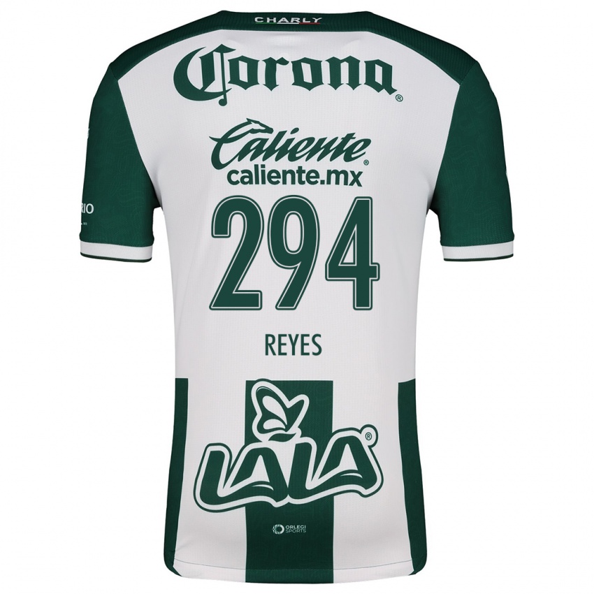 Criança Camisola Máximo Reyes #294 Verde Branco Principal 2024/25 Camisa Brasil