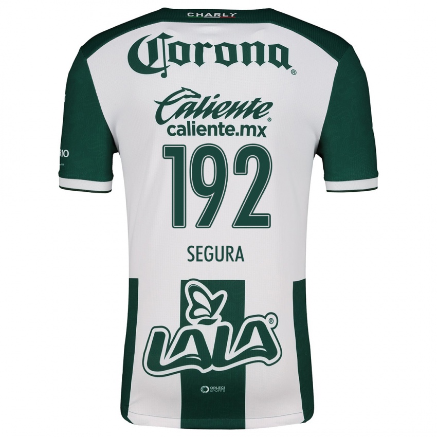 Criança Camisola Gustavo Segura #192 Verde Branco Principal 2024/25 Camisa Brasil