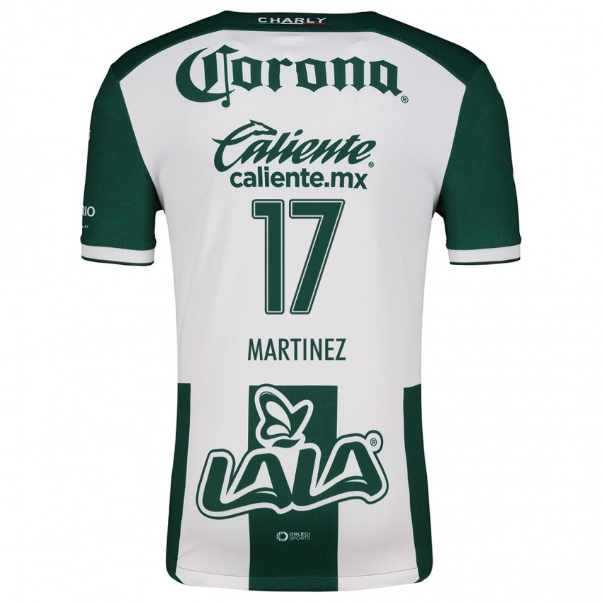 Criança Camisola Marianne Martínez #17 Verde Branco Principal 2024/25 Camisa Brasil