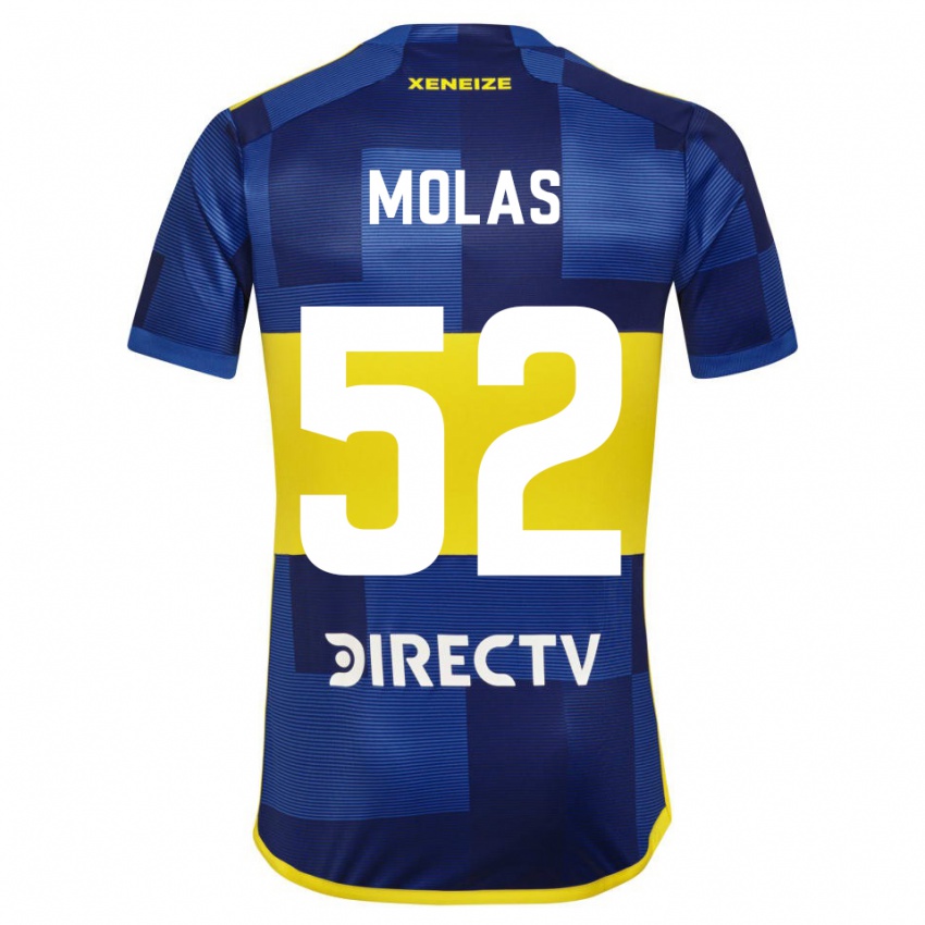 Criança Camisola Walter Molas #52 Azul Amarelo Principal 2024/25 Camisa Brasil