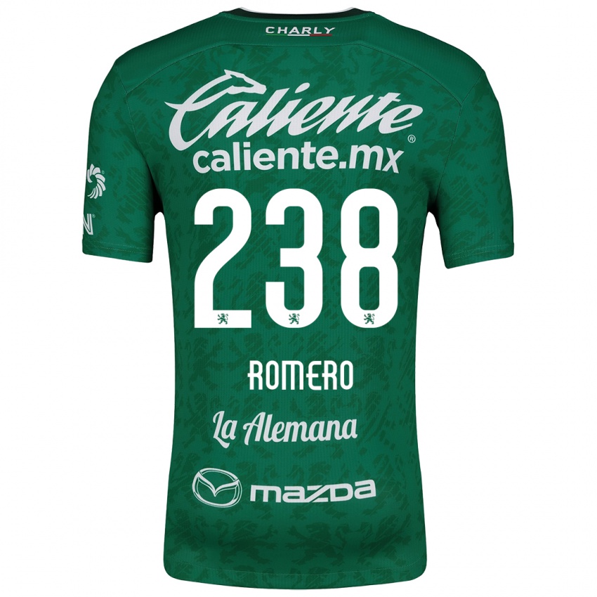 Criança Camisola Paulo Romero #238 Verde Branco Principal 2024/25 Camisa Brasil