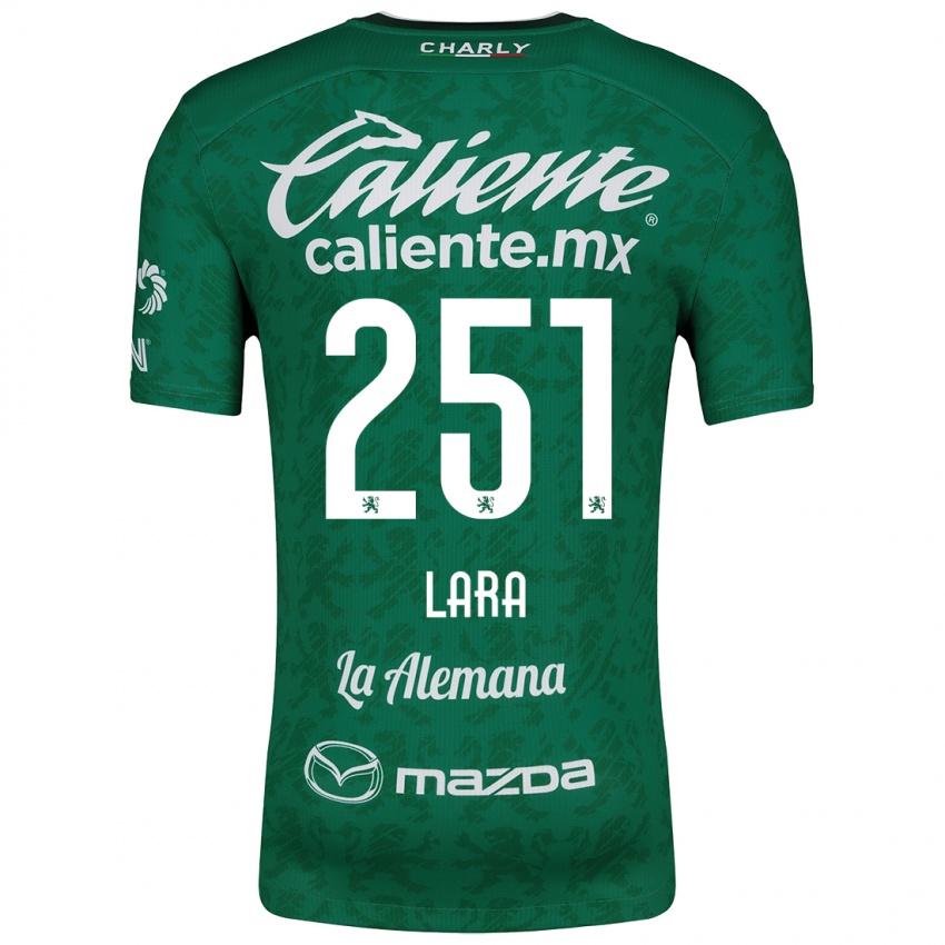 Criança Camisola Tristán Lara #251 Verde Branco Principal 2024/25 Camisa Brasil